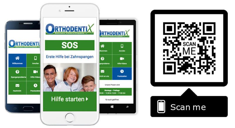 Sos Zahnspangen App Desktop