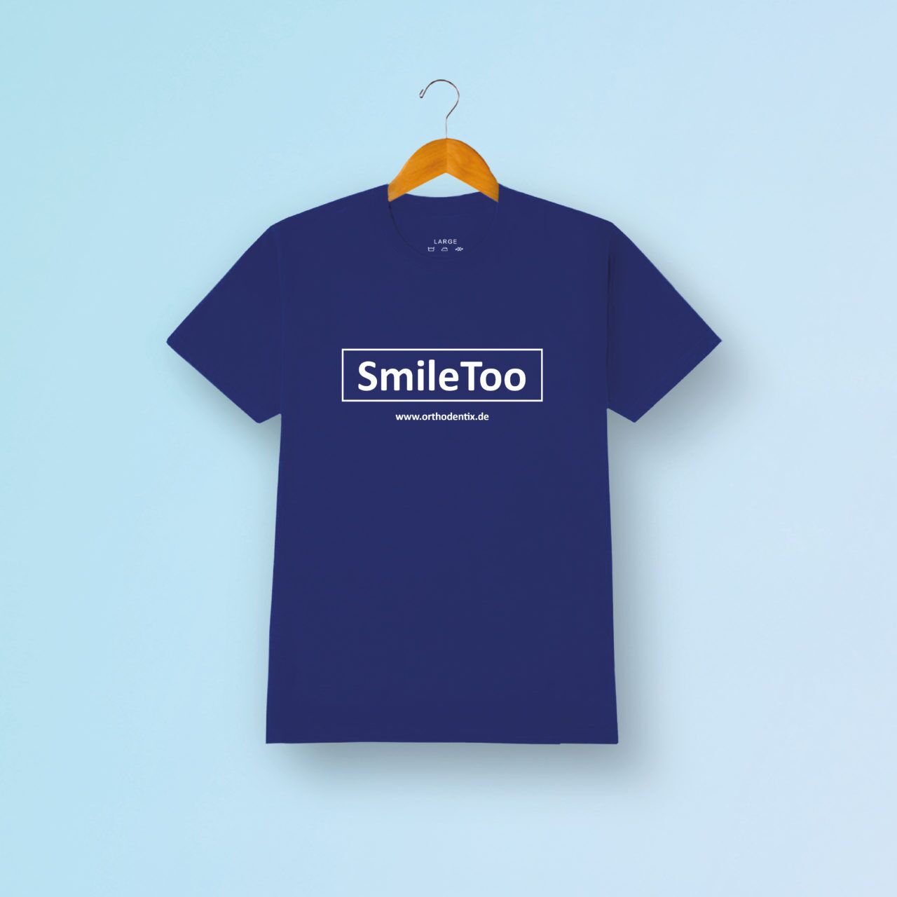 Smiltoo Tshirt Blau Praemienshop Orthodentix